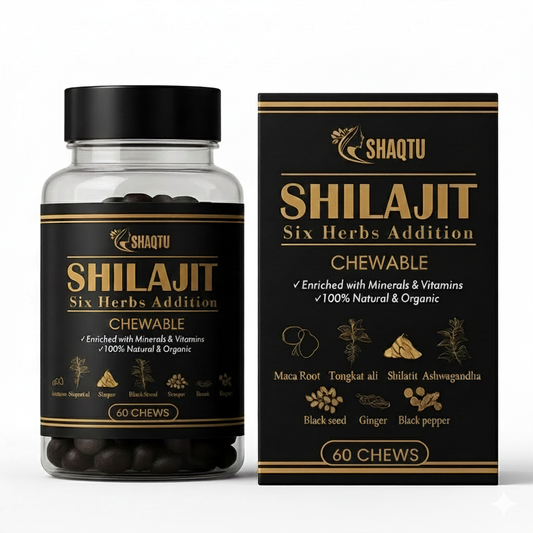 Shilajit Chews - Six Herbs Addition